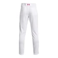 thumbnail image 2 of Pantalón de béisbol Under Armour Utility para niños, blanco/rojo, talla L, 2 of 3