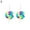 Type 2#, variant on Fashion Rainbow Lollipop Candy Dangle Hook Earrings Women Jewelry Gift Party