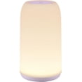 thumbnail image 1 of Lámpara táctil de mesita de noche, [diseño elegante y modo RGB] Lámpara pequeña regulable de 3 vías para dormitorio, lámpara LED con luces blancas cálidas, lámpara inteligente multicolor de, 1 of 14