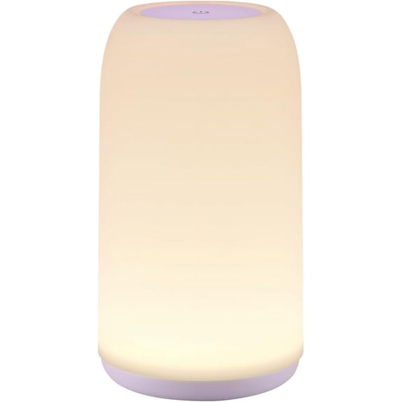 WarmHaven  Outdoor Cordless Table Lamps Rechargeable, Touch Lamp [Sleek Design&RGB Mode] 4-Level Brightness Outdoor Lamps for Patio, LED Lamp Multi-Color Smart Nightstand Lamp for Outdoor Table lamp