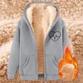 thumbnail image 5 of Veste à Capuche Zippée pour Femmes Chaude Décontractée pour Usage Quotidien en Toutes Saisons, 5 of 5