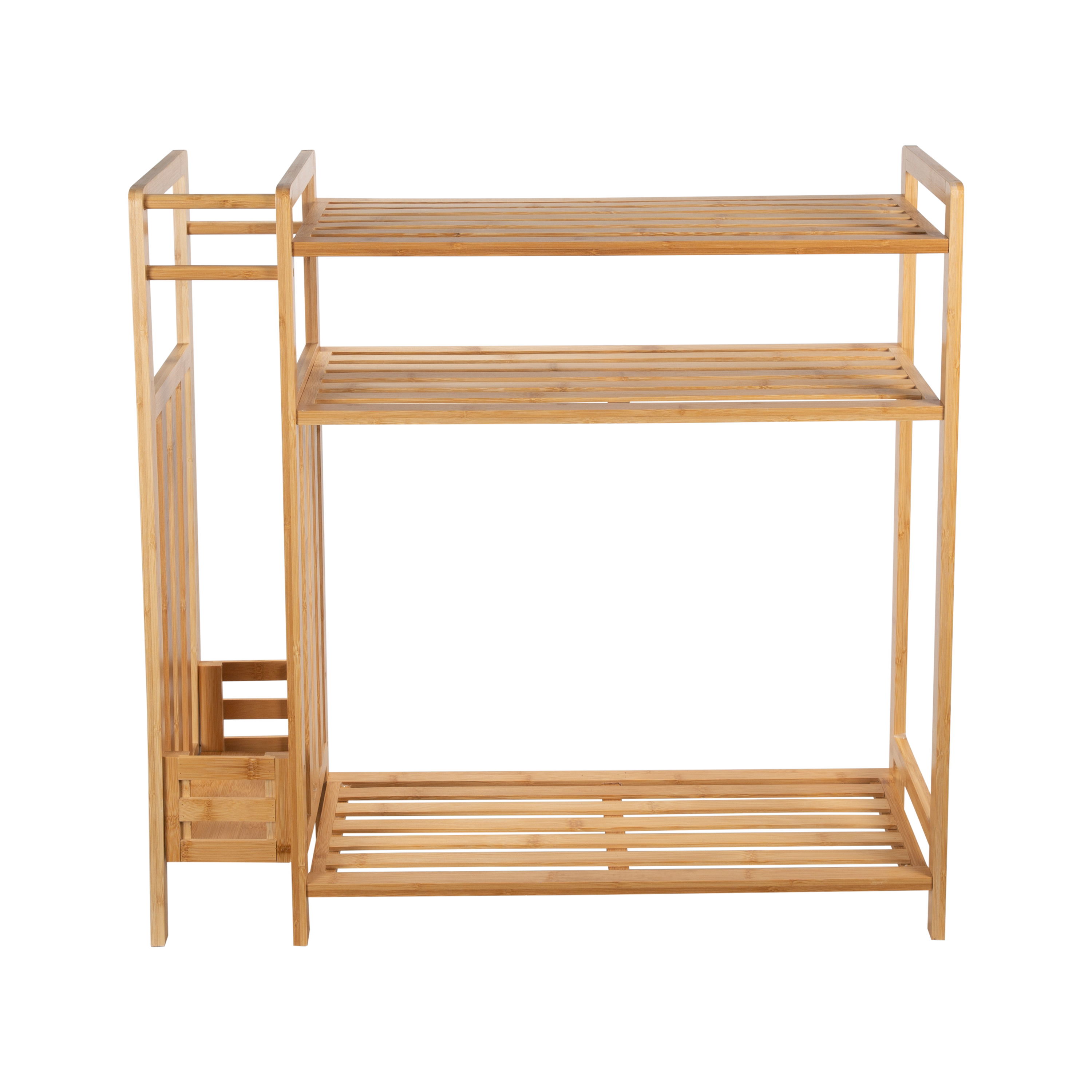 Organize It All Bamboo Shoe Rack with Umbrella Stand - image 4 of 10
