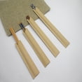 thumbnail image 3 of 100Pcs Disposable Kraft Paper Chopstick Packing Bags Waterproof Cutlery Bags, 3 of 5