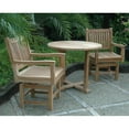 thumbnail image 5 of Teak Montage Rialto 3-Pieces Bistro Set, 5 of 8