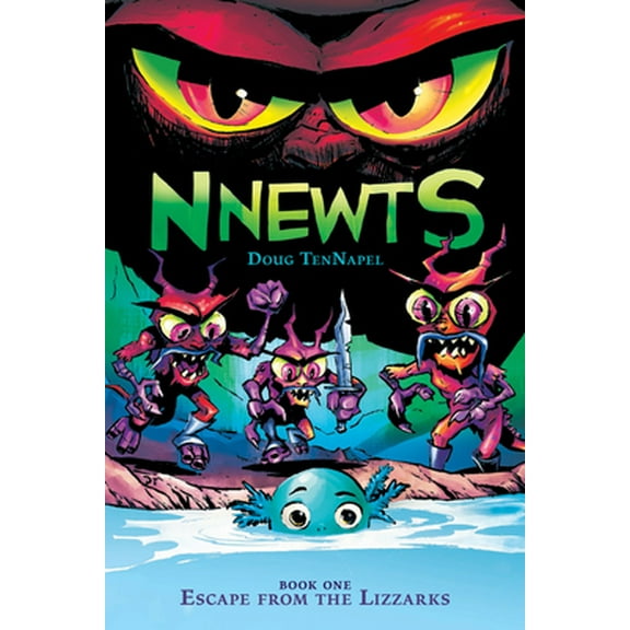 Pre-Owned Escape from the Lizzarks: A Graphic Novel (Nnewts #1): Volume 1 (Paperback) 0545676460 9780545676465