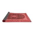 thumbnail image 2 of Ahgly Company Indoor Square Medallion Red Traditional Area Rugs, 4' Square, 2 of 4