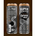 thumbnail image 4 of Super Coffee Triple Shot Espresso with Cream, Iced Espresso Can, 11 fl oz, 12 Pack, 180 mg Caffeine, Cow Milk, 4 of 5