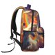 thumbnail image 3 of Disketp Rainbow Sunset Cloud White Horse Mochila Estampada para Hombre y Mujer – Mochila Ligera Clásica con Múltiples Bolsillos para Universidad, Trabajo y Viajes-One Size, 3 of 5