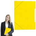 thumbnail image 2 of Corner Elastic Folder For 150 Sheets 3 Elasticated Folder With Modern VON Print Lightweight Folder For School And Home Multicoloured, 2 of 9