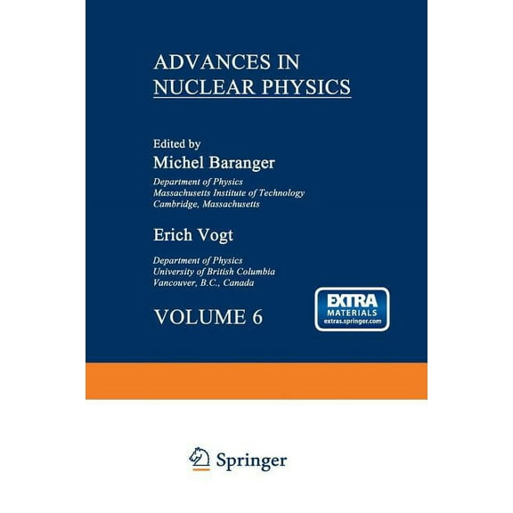 Advances in Nuclear Physics Advances in Nuclear Physics, (Paperback)