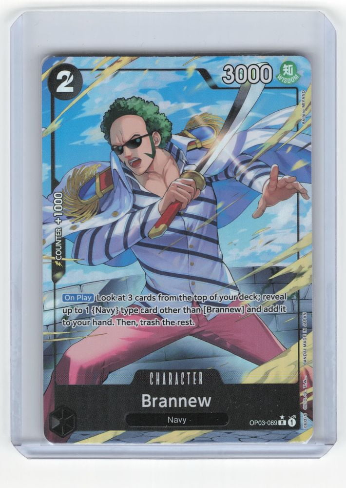 Pillars of Strength Brannew Foil Rare Alt Art #OP03-089