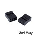 thumbnail image 1 of GMQD-5403-4 - DIPSKT 2.5MM 8S HOUS FOR SQ PINS DUAL ROW 2X2S DUPONT CONNECTOR (4 pcs/pkg), 1 of 1