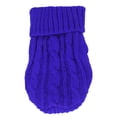 thumbnail image 1 of Ropa para perros y mascotas Jersey de punto de cuello alto Suéter Otoño Invierno 8 colores 5 tamaños Fernando Perro Suéter de punto, 1 of 7
