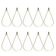thumbnail image 2 of 10 Pcs Earring Beading Hoop Water Drop Earring Finding Teardrop Beading Hoop Components for DIY Craft Jewelry Making, 2 of 7