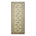 thumbnail image 6 of Rugsotic Carpets Hand Tufted Wool Eco-Friendly Area Rugs - 2'6''x10', Runner, Cream, Modern Contemporary Design, High Pile Handmade Anti Skid Rugs for Living Room, Bed Room (K00S08), 6 of 9