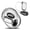 White, variant on True Wireless Stereo Earphone, Open Ear Touch Control Bluetooth Headphone with Earhook, Type-C Charging Earphone for Meeting/Travel/Video/Game, Gold