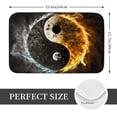 thumbnail image 2 of Yiaed Yin Yang Print Flannel Doormat Mat Outdoor Indoor Door Mats,Welcome Matt Outdoor Front Door Mat Doormat Outdoor Mat Outdoor Mat,16"x24", 2 of 7