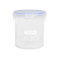 thumbnail image 2 of CQCYD Sealed Cans, Airtight Plastic Food Storage Containers for Kitchen Pantry Organization Dry Goods Snacks Cereal Pasta Flour Rice Refrigerator Freezer Safe Clear BPA Free Leak Proof Containers, 2 of 2