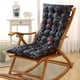 thumbnail image 1 of Manta para sofá, cojín de silla de invierno, grueso, de doble cara, para almuerzo, plegable, para silla, reclinable, mecedora, con correas de poliéster, otomana gruesa., 1 of 8
