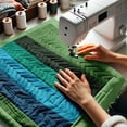 thumbnail image 2 of Soimoi 40 Pcs Solid Cotton Fabric Squares Bundles Charm Packs for Quilting, Fat Quarter Layer Cakes, Fabric Scraps for Crafts,Precuts Quilt Squares 5 x 5 inches, DIY Fabric Bundle - Ocean Breeze, 2 of 7