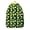 Cute Lemon Fruit, variant on Paisley Boho Design School Backpack, Retro Ethnic Floral Canvas Bookbag for Women, Aesthetic Mandala Style Travel Daypack