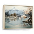 thumbnail image 2 of Designart "Asian Art Imperial horizon II" Asian Floater Framed Canvas Wall Art, 2 of 7