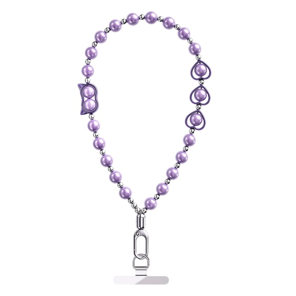 Stylish Phone Accessory Metal Construction Secure Phone Straps Comfortable Phones Lanyard Suitable for Night Event