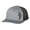 Heather Grey/Black, variant on Disk Golf Tree Branch Chain Golfer Mens Embroidered Mesh Back Trucker Hat, Heather Grey/American Flag