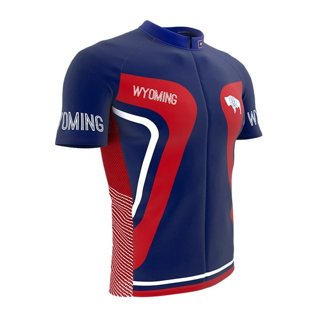 Wyoming Bike Short Sleeve Cycling Jersey for Men - Size 2XL - Walmart.com