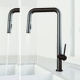 thumbnail image 5 of VIGO Parsons Single Handle Pull-Down Sprayer Kitchen Faucet in Matte Black, 5 of 14