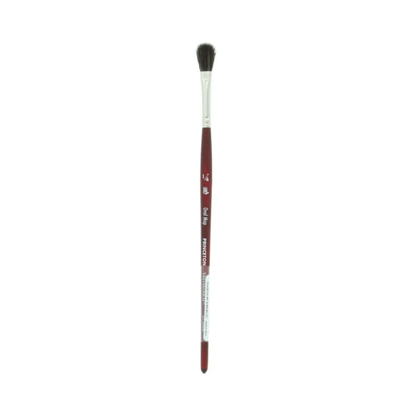 Princeton Brush Velvetouch Mixed Media Brush, Oval Mop, 1/4 in
