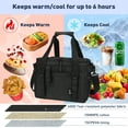 thumbnail image 4 of Tirrinia Large Insulated Cooler Bag Outdoor Leakproof Cooler Tote, Adjustable Shoulder Strap, 4 of 8