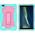 thumbnail image 5 of SOATUTO Case for Sunshine T1 Elite/Foxx T8/Qlink Scepter 8/Sky Pad 8/NUU Tab 8/Sky Devices Elite OctaX/Sky Devices Elite T8 Plus/Xmobile X8/Sky Devices with screen protector (Green/Pink/2 PCS), 5 of 6