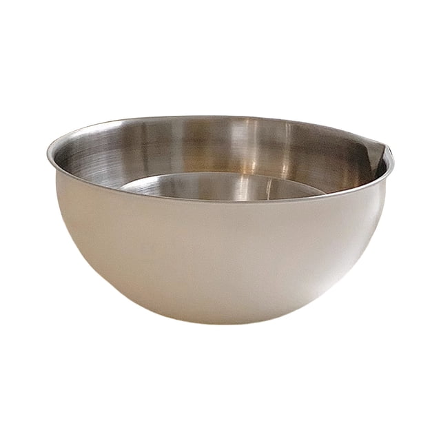 Stainless Steel Mixing Bowls Stainless Steel Multifunctional Cooking Bowl Household Korean Bowl and Multi Purpose Basin Stainless Steel Mixing Bowl Set