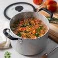 thumbnail image 6 of Tramontina 11 Piece Ceramic Nonstick Nesting Cookware Set — Stackable, Space Saving Set - Blance de blance, 6 of 11