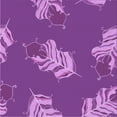 thumbnail image 1 of Ahgly Company Machine Washable Indoor Square Transitional Crimson Purple Area Rugs, 6' Square, 1 of 7