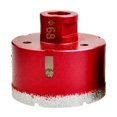 thumbnail image 1 of Professional Diamond Drill Bit Vacuum Brazed, Performance Hollow Hole Cutter For Porcelain Ceramic Granite Stone, 68mm Diameter, 60mm Total Length, M14 Thread, 1 Piece, 1 of 5