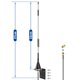thumbnail image 4 of Antena celular Bingfu 4G LTE RP SMA 7dBi Outdoor (paquete de 2), 4 of 6