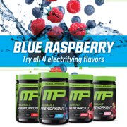 MusclePharm Assault Pre Workout Powder, Blue Raspberry, 30 Servings