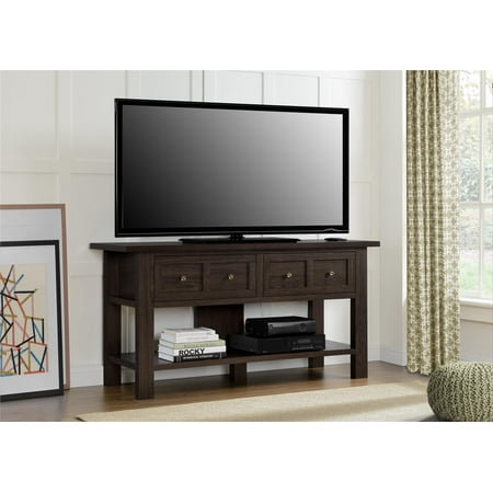 Cherry Wide Tv Stand - Ameriwood Home Pillars Apothecary TV Stand for TVs up to 55