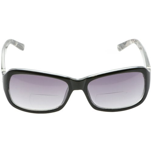 Solara Bi-Focal Sunreader Glasses, Aura - Black - Walmart.com
