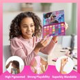 thumbnail image 3 of Barbie Kids Makeup Compact Palette with 35 Eyeshadows and 8 Brushes, Girls Aged 8+, 3 of 9