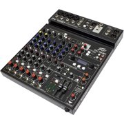 Peavey PV 10 BT 10 Channel Compact Mixing Mixer Console with Bluetooth + 2 1/4 & 4 XLR Cables