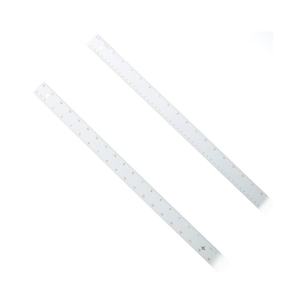 Alumicolor Straightedge with Center Finding Back, 36"