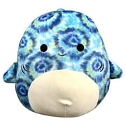 Squishmallows Kellytoy 2021 Sealife 12" Luther the Shark Plush Doll Super Soft