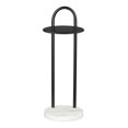 thumbnail image 2 of ZUO Table d'Appoint Moderne Chrétienne en Fer et Marbre Noir et Blanc, 2 of 5