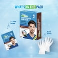 thumbnail image 3 of Nisha Shampoo Hair Color | Men & Women | 100% Grey Coverage in 5 Minutes | Dark Brown | 20mL X 3 Sachets, Box, 3 of 9