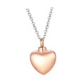 thumbnail image 1 of Baohd Ouverture Urne Commémorative Collier Mode Amour Coeur pour Fête L'action de Grâce Jour Rose d'Or, 1 of 9