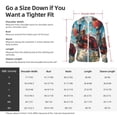 thumbnail image 5 of Lsque Sunflower Field Art UPF 50+ Lightweight Sun Protection Men's Women's Long Sleeve Shirt, Hoodie Performance -Small, 5 of 9