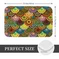 thumbnail image 2 of Disketp Colorful Circle Mat for Front Door Outside - Doormat Outdoor Entrance - Welcome Mats Outdoor,Outside Entry and Outdoor Entrance 16''x24'', 2 of 7